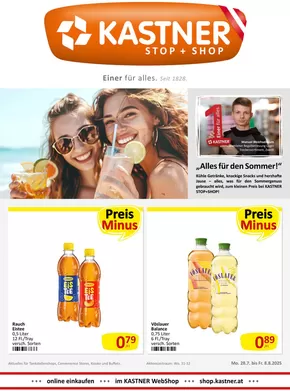Kastner Katalog in Krems an der Donau | Tolles Angebot für Schnäppchenjäger | 2025-07-28T00:00:00.000Z - 2025-08-08T00:00:00.000Z