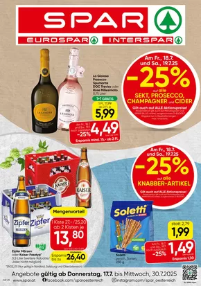 Spar Katalog in Gattendorf | Aktuelle Deals und Angebote | 2025-07-17T00:00:00.000Z - 2025-07-30T00:00:00.000Z