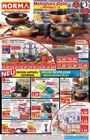 Norma Katalog in Feldkirchen in Kärnten | Angebote für Schnäppchenjäger | 2025-07-28T00:00:00.000Z - 2025-08-01T00:00:00.000Z