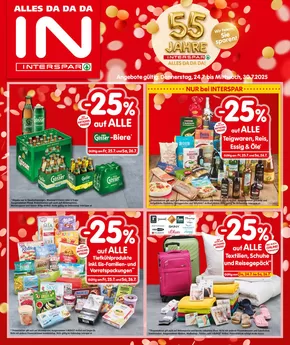 Interspar Katalog in Wien | Aktuelle Schnäppchen und Angebote | 2025-07-24T00:00:00.000Z - 2025-07-30T00:00:00.000Z