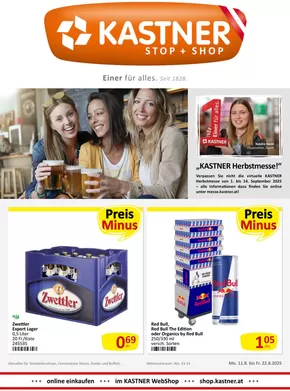 Kastner Katalog in Fischamend | Tolle Rabatte auf ausgewählte Produkte | 2025-08-11T00:00:00.000Z - 2025-08-22T00:00:00.000Z
