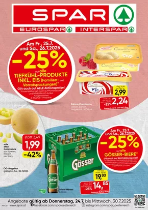 Eurospar Katalog in Bludenz | Aktuelle Deals und Angebote | 2025-07-24T00:00:00.000Z - 2025-07-30T00:00:00.000Z