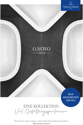 Villeroy & Boch Katalog in Salzburg | onovo brochure de | 2025-07-24T00:00:00.000Z - 2025-12-31T00:00:00.000Z