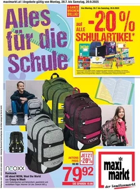 Maximarkt Katalog in Vöcklabruck | Top-Angebote für Sparfüchse | 2025-07-28T00:00:00.000Z - 2025-09-20T00:00:00.000Z