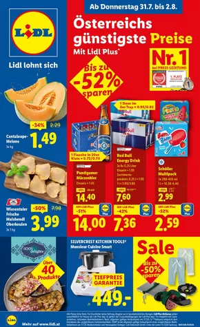 Lidl Katalog in Villach | Aktuelle Flugblätter Ab Donnerstag 31.7. | 2025-07-31T00:00:00.000Z - 2025-08-06T00:00:00.000Z