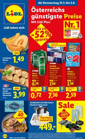Lidl Katalog in Wien | Top-Deals für alle Kunden | 2025-07-31T00:00:00.000Z - 2025-08-06T00:00:00.000Z