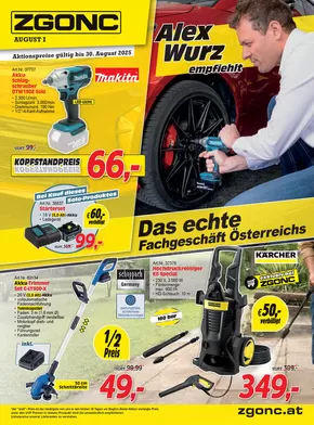 Zgonc Katalog in Linz | August I 2025 | 2025-07-29T00:00:00.000Z - 2025-08-30T00:00:00.000Z