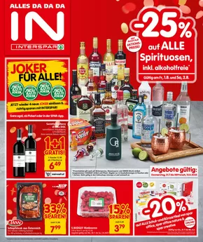 Interspar Katalog in Villach | Tolle Rabatte auf ausgewählte Produkte | 2025-07-31T00:00:00.000Z - 2025-08-13T00:00:00.000Z