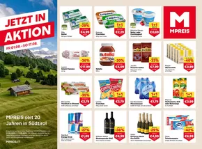 MPreis Katalog in Finkenstein am Faaker See | Exklusive Deals und Schnäppchen | 2025-08-01T00:00:00.000Z - 2025-08-17T00:00:00.000Z