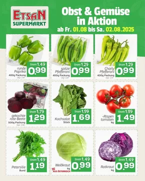 ETSAN Katalog in Wien | Unsere besten Deals für Sie | 2025-08-01T00:00:00.000Z - 2025-08-02T00:00:00.000Z