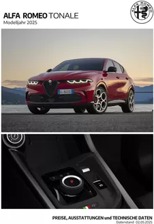 Alfa Romeo Katalog | Alfa Romeo Tonale | 2025-08-05T00:00:00.000Z - 2026-08-05T00:00:00.000Z