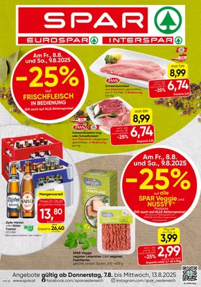 Spar Katalog in Linz | Top-Deals für alle Kunden | 2025-08-07T00:00:00.000Z - 2025-08-13T00:00:00.000Z
