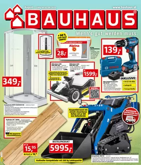 Bauhaus Katalog in Sankt Johann im Pongau | bauhaus.at | 2025-08-06T00:00:00.000Z - 2025-09-02T00:00:00.000Z