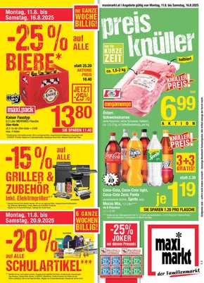 Maximarkt Katalog in Feistritz an der Gail | Große Auswahl an Angeboten | 2025-08-11T00:00:00.000Z - 2025-09-20T00:00:00.000Z