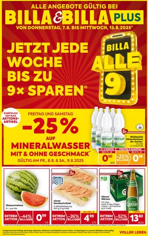 BILLA PLUS Katalog | BILLA FB KW32 2025 Wien | 2025-08-13T00:00:00.000Z - 2025-12-31T00:00:00.000Z