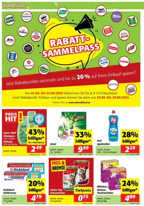Nah & Frisch Katalog in Linz | Exklusive Deals für unsere Kunden | 2025-08-27T00:00:00.000Z - 2025-09-02T00:00:00.000Z