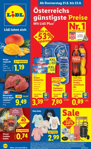 Lidl Katalog | Aktuelle Flugblätter Ab Donnerstag 21.8. | 2025-08-21T00:00:00.000Z - 2025-08-27T00:00:00.000Z