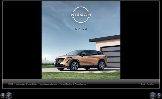 Nissan Katalog | ARIYA | 2025-08-19T00:00:00.000Z - 2026-08-19T00:00:00.000Z