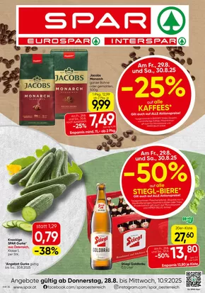 Eurospar Katalog in Wien | Unsere besten Deals für Sie | 2025-08-28T00:00:00.000Z - 2025-09-10T00:00:00.000Z