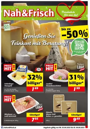 Nah & Frisch Katalog in Feldkirch | Top-Angebote für Sparfüchse | 2025-09-03T00:00:00.000Z - 2025-10-09T00:00:00.000Z