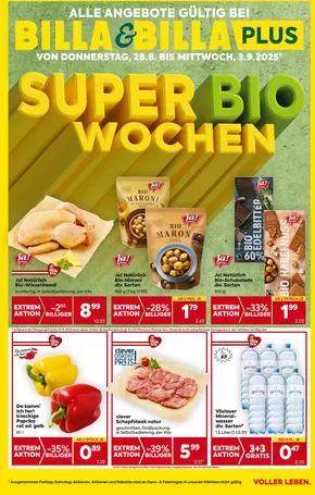 Billa Katalog in Bruck an der Mur | BILLA FB KW35 2025 Wien | 2025-08-28T00:00:00.000Z - 2025-09-03T00:00:00.000Z