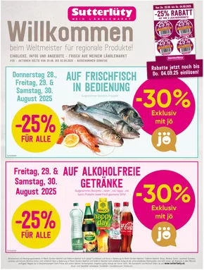 Sutterlüty flugblatt