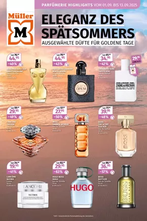 Müller Katalog in Villach | Spätsommerliche Düfte | 2025-09-01T00:00:00.000Z - 2025-09-13T00:00:00.000Z