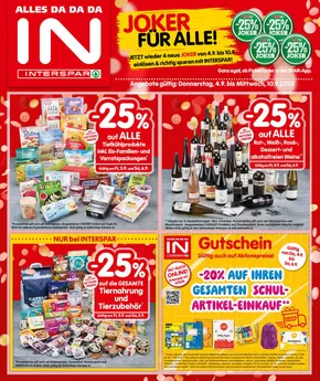 Interspar Katalog in Wien | Aktuelle Deals und Angebote | 2025-09-04T00:00:00.000Z - 2025-09-10T00:00:00.000Z