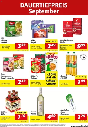 Nah & Frisch Katalog in Feldkirch | Exklusive Deals und Schnäppchen | 2025-09-01T00:00:00.000Z - 2025-09-30T00:00:00.000Z