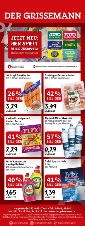 Der Grissemann Katalog in Landeck | Jetzt sparen mit unseren Deals | 2025-09-04T00:00:00.000Z - 2025-09-18T00:00:00.000Z