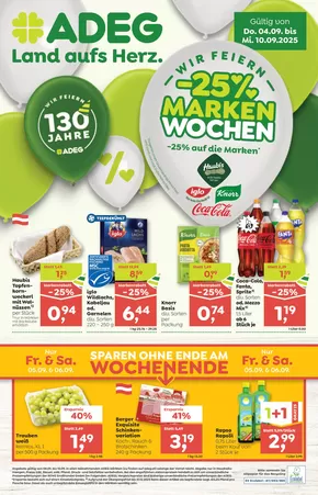 ADEG Katalog | Attraktive Angebote entdecken | 2025-09-04T00:00:00.000Z - 2025-09-18T00:00:00.000Z