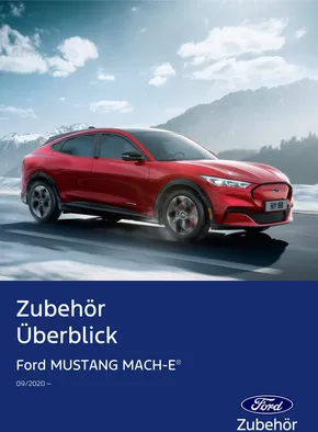 Ford Katalog in Pinsdorf | Customer Quick Guide AUTDE Ford Mustang Mach E 09 2020 | 2025-09-05T00:00:00.000Z - 2025-09-19T00:00:00.000Z
