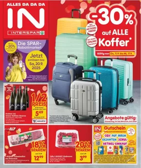 Interspar Katalog in Wiener Neustadt | Jetzt sparen mit unseren Deals | 2025-09-09T00:00:00.000Z - 2025-09-23T00:00:00.000Z