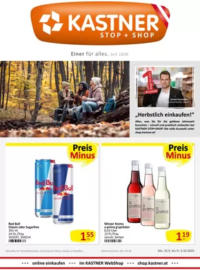 Kastner Katalog | Attraktive Angebote entdecken | 2025-09-22T00:00:00.000Z - 2025-10-03T00:00:00.000Z