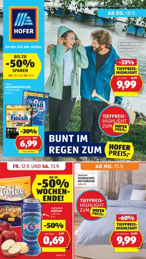 Hofer Katalog in Judenburg | Blättern Sie online im HOFER Flugblatt | 2025-09-10T00:00:00.000Z - 2025-09-24T00:00:00.000Z