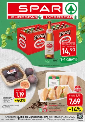 Eurospar Katalog | Tolle Rabatte auf ausgewählte Produkte | 2025-09-10T00:00:00.000Z - 2025-09-24T00:00:00.000Z