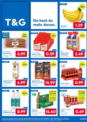 T&G Katalog in Wels | Exklusive Deals für unsere Kunden | 2025-09-10T00:00:00.000Z - 2025-09-24T00:00:00.000Z