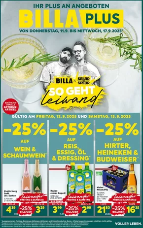 BILLA PLUS FB KW37 2025 Wien