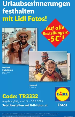 Lidl Katalog in Lustenau | Lidl Fotos Urlaubserinnerungen festhalten | 2025-09-11T00:00:00.000Z - 2025-09-30T00:00:00.000Z