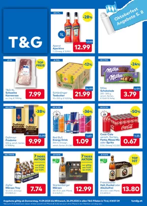 T&G Katalog in Mürzzuschlag | T&G Flugblatt | 2025-09-12T00:00:00.000Z - 2025-09-26T00:00:00.000Z