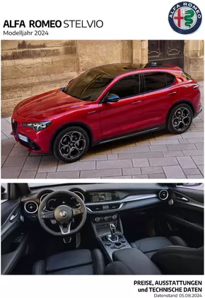 Alfa Romeo Katalog in Vösendorf | Alfa Romeo Stelvio | 2024-08-07T00:00:00.000Z - 2025-08-07T00:00:00.000Z