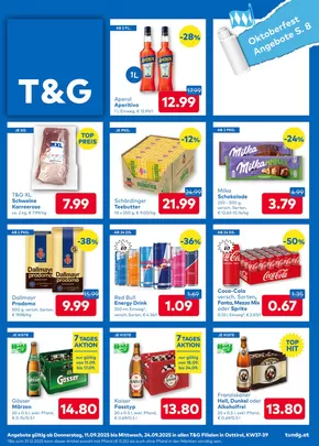 T&G Katalog in Winklern | Exklusive Schnäppchen | 2025-09-13T00:00:00.000Z - 2025-09-27T00:00:00.000Z