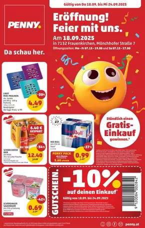 Penny Katalog in Neusiedl am See | Tolle Rabatte auf ausgewählte Produkte | 2025-09-15T00:00:00.000Z - 2025-09-29T00:00:00.000Z