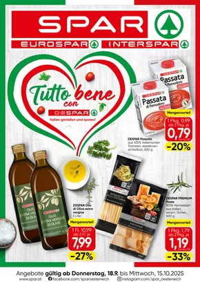 Spar Katalog | Aktuelle Deals und Angebote | 2025-09-17T00:00:00.000Z - 2025-10-01T00:00:00.000Z