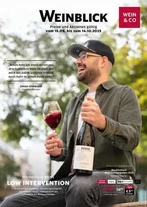 Wein & Co Katalog in Graz | Wein & Co flugblatt | 2025-09-17T00:00:00.000Z - 2025-10-01T00:00:00.000Z