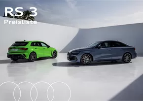 Audi Katalog in Wien | Audi RS 3 Limousine | 2024-08-27T00:00:00.000Z - 2025-08-27T00:00:00.000Z