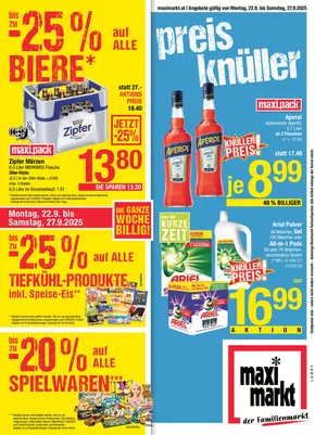 Maximarkt Katalog in Rankweil | Unsere besten Schnäppchen | 2025-09-19T00:00:00.000Z - 2025-10-03T00:00:00.000Z