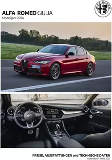 Alfa Romeo Katalog | Alfa Romeo Giulia | 2025-09-25T00:00:00.000Z - 2026-09-25T00:00:00.000Z