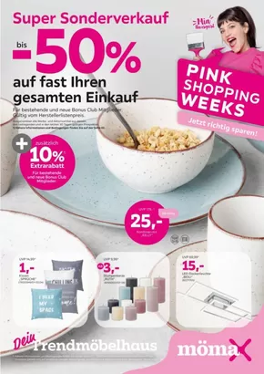 Mömax Katalog in St. Pölten | Bis -50% auf fast Ihren gesamten Einkauf | 2025-09-22T00:00:00.000Z - 2025-09-30T00:00:00.000Z