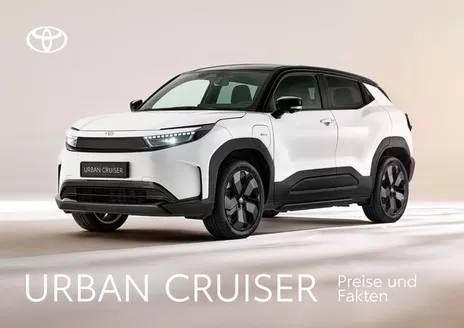 Toyota Katalog in Graz | Toyota Urban Cruiser | 2025-09-25T00:00:00.000Z - 2026-09-25T00:00:00.000Z